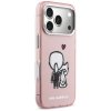 Etui Karl Lagerfeld Karl & Choupette     Back MagSafe do iPhone 17 Pro różowy